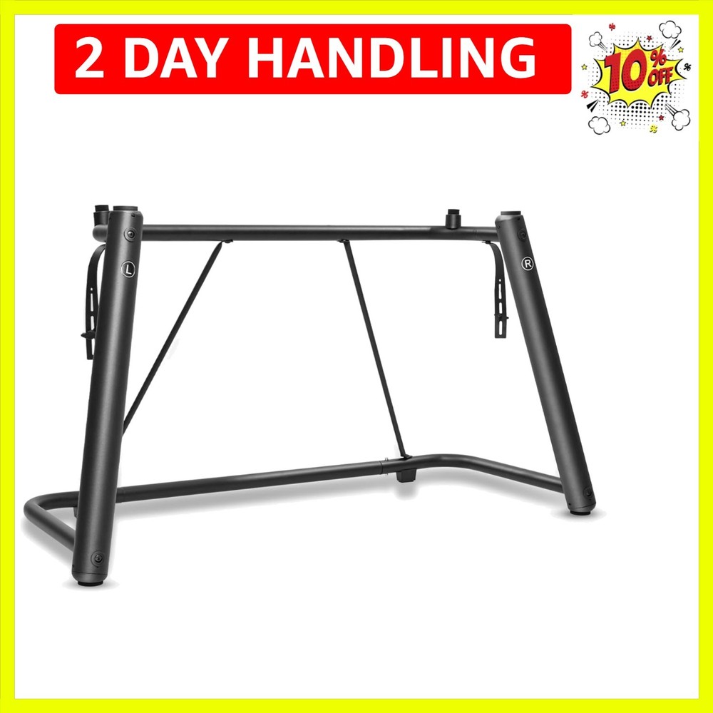 U-Shaped Design Keyboard Display Stand,Keyboard Stand with Locking Straps,Hea...