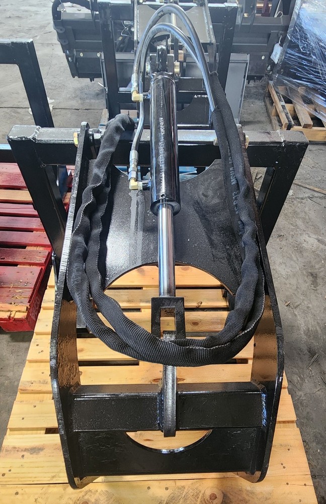 Hydraulic Pallet Fork Grapple Does Not Come With Forks Great Buy