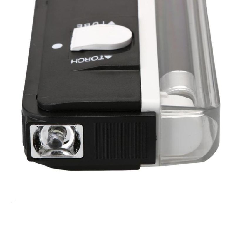 Plastic Flashlights Gemstone Identification Battery Operated LED Torch Lights