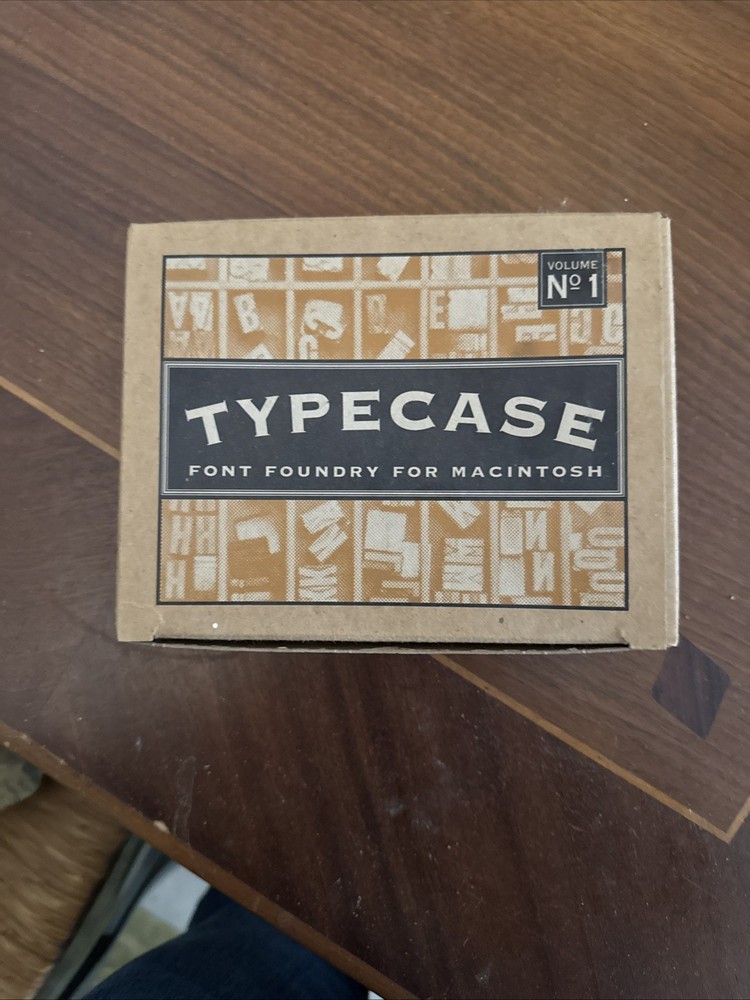 Typecase Font Foundry for Macintosh 130 Truetype & Postscript fonts install