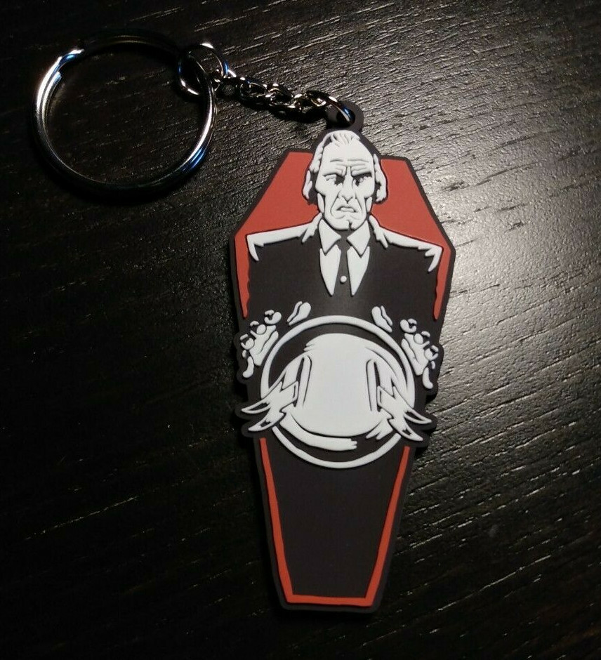 KEYCHAIN - The TALL MAN - Horror - hang pull tag ring zipper Phantasm
