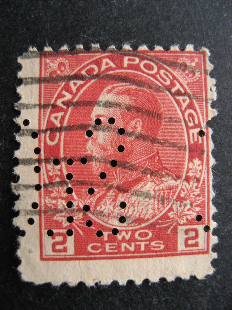 Canada perfin FX St Charles Co Montreal