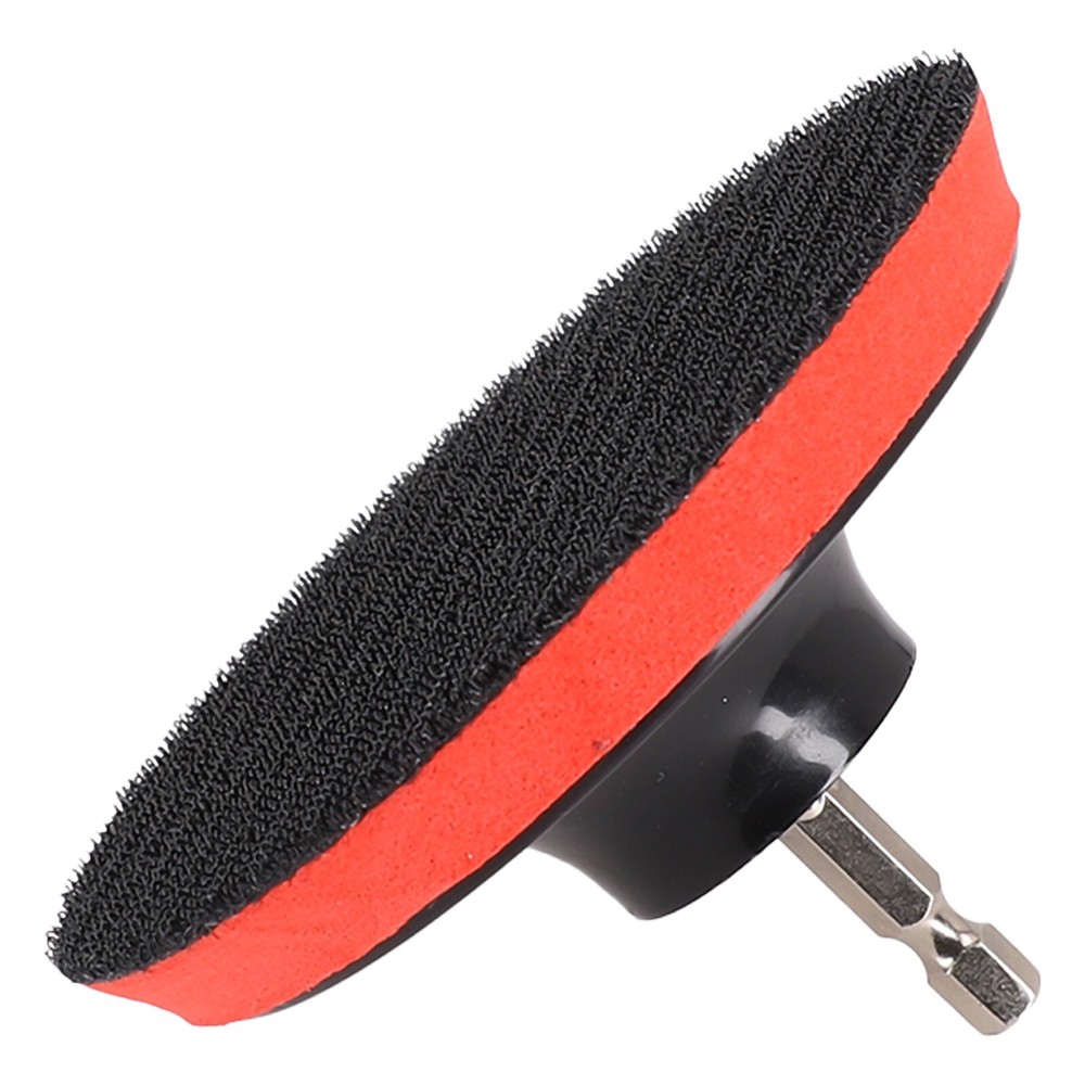 4 Inch 100mm Hook And Loop Buffing Pad Rotary Backing Pad With M10 Drill-Adapter