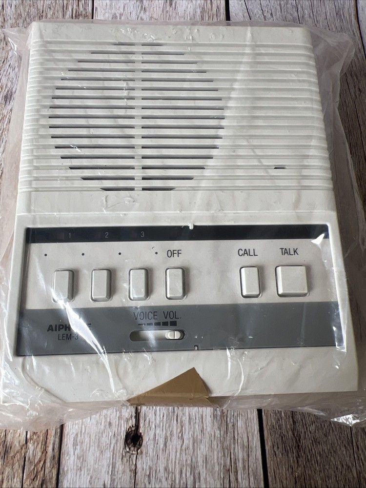 LEM-3 Aiphone Open Call Master Intercom White New