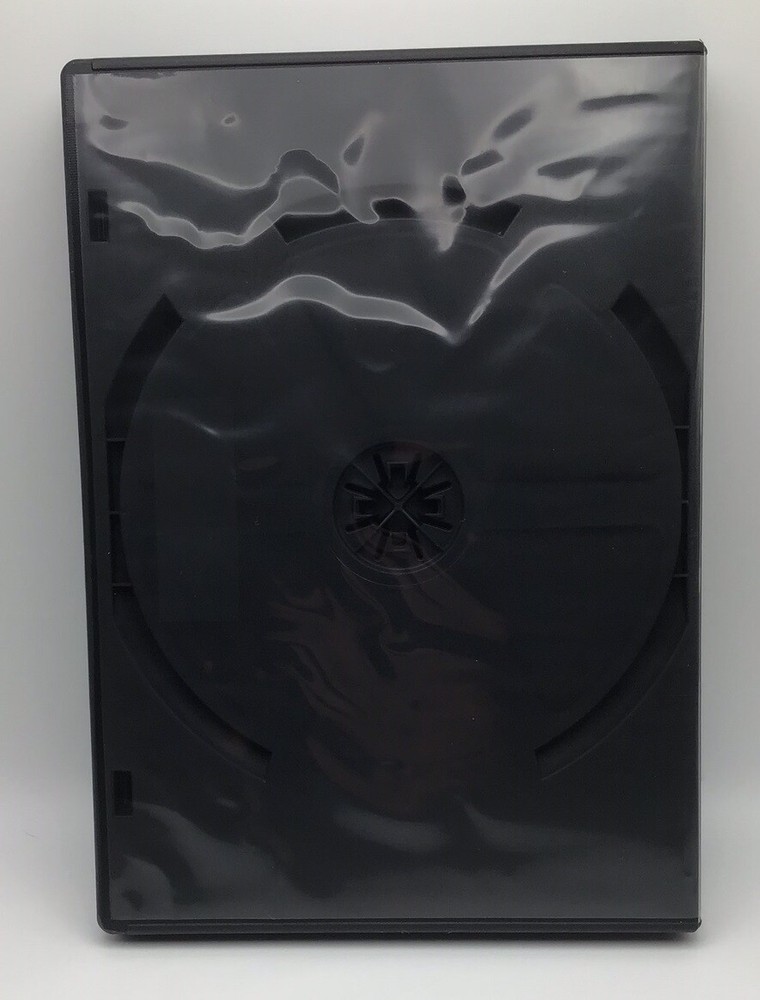 Standard Black DVD Single Disc Case Movie Storage Replacement 14 MM