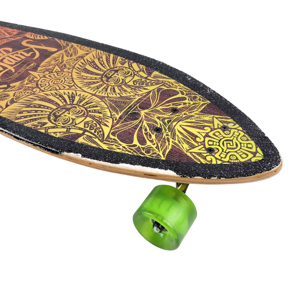 Kryptonics Cruiser Longboard Skateboard Complete