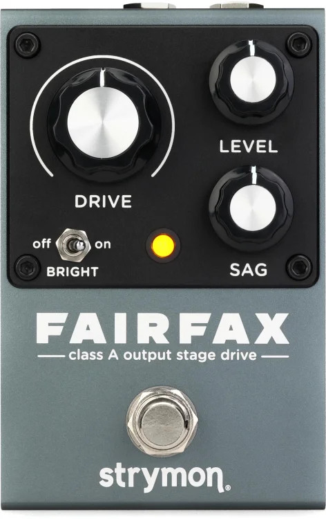 Strymon Fairfax Class A Output Stage Drive Pedal