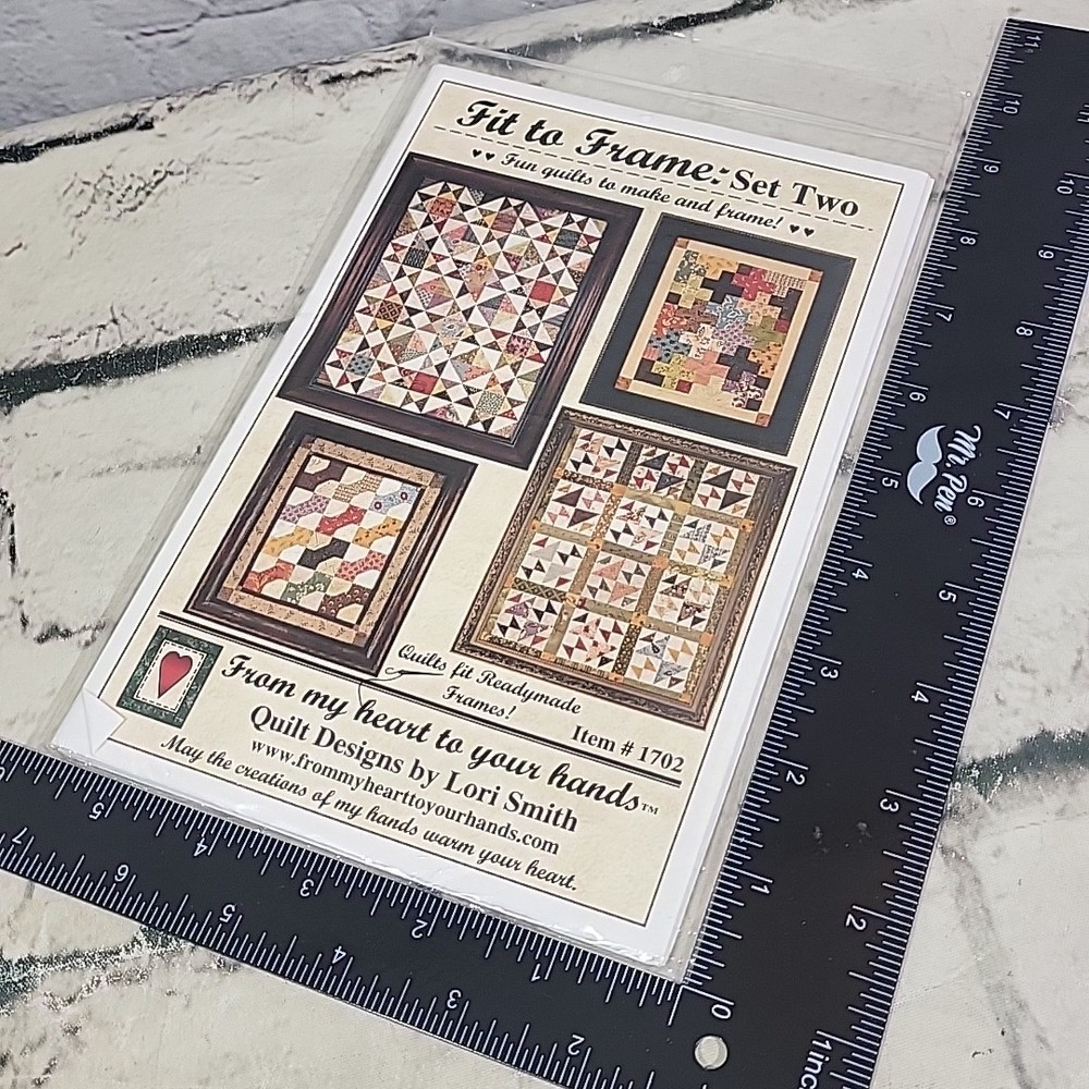 Fit to Frame Set Two Quilt Pattern by Lori Smith