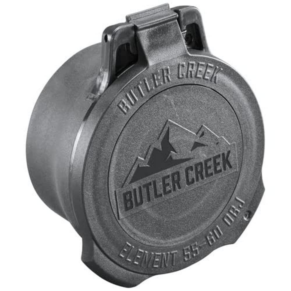 Butler Creek Element Scope Cap Objective 55-60mm, Black One Size,