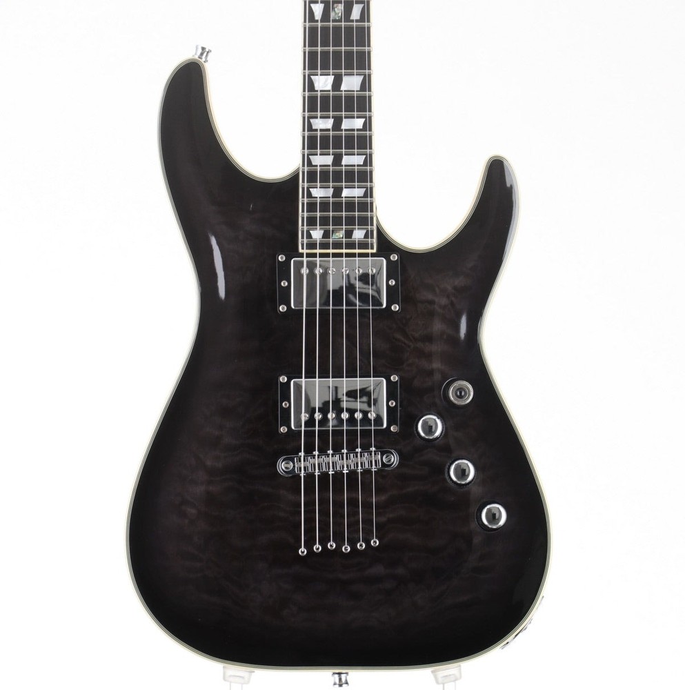 SCHECTER AD-C-1-CTM STBK See Thru Black [W12030165]