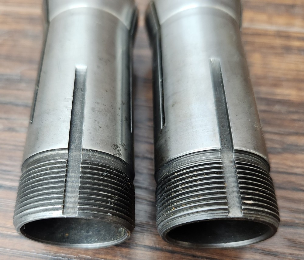 Qty 2- HARDINGE - 5C - ROUND COLLET SET - 1/16" 9/16"
