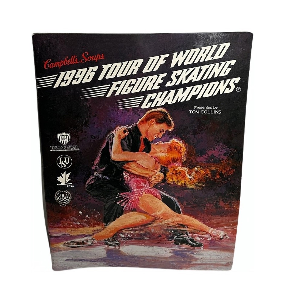 1996 Campbell’s Figure Skating Champions Program Vintage Event Souvenir Book