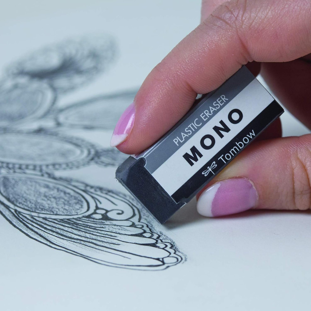 Mono Eraser, Black, Small