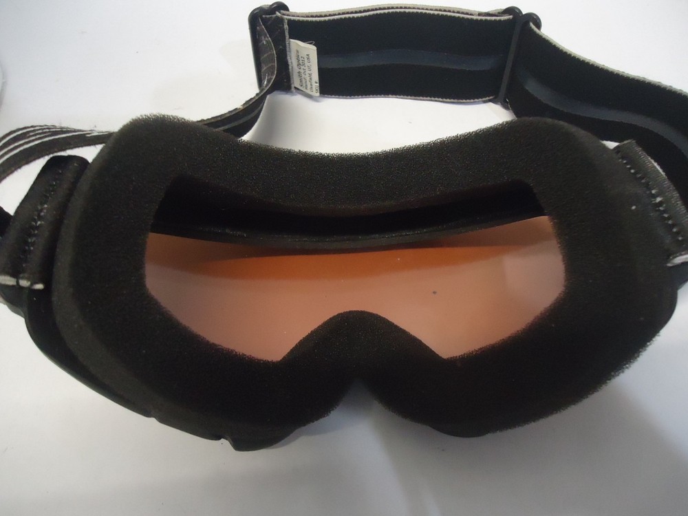 Smith Optics Ski Goggles Adjustable Ventilated Black Frame Great Shape