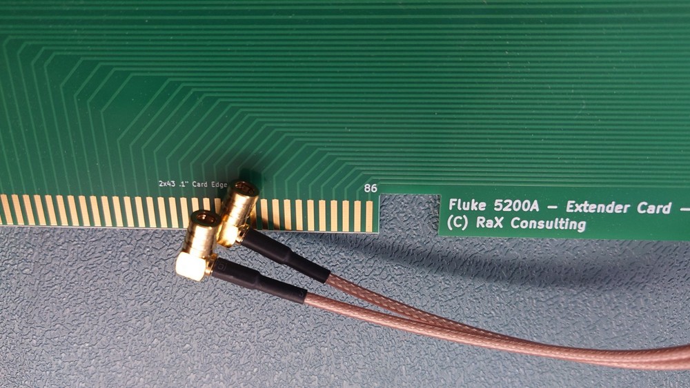 Fluke 5200A - extender card v0.2