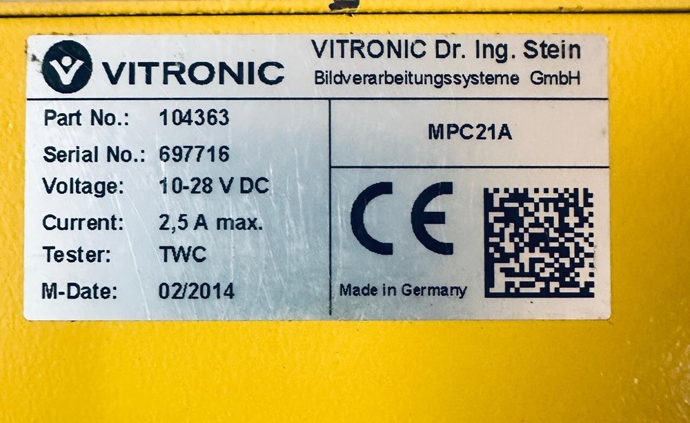 VITRONIC MICROSPACE® MPC21A fanless, energy-efficient mini-industrial computer