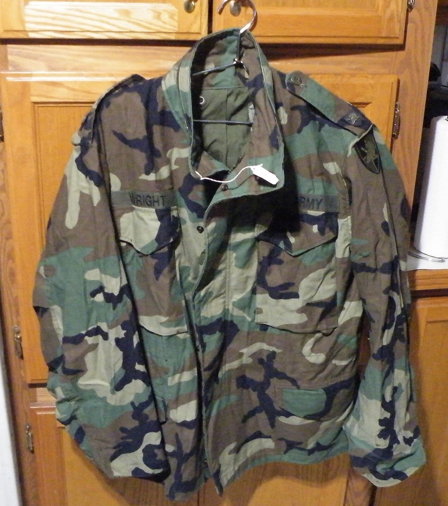 Authentic WEST POINT CADET JACKET  Insignia  Patch  Vintage Combat Camouflage