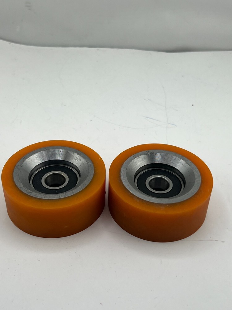 QTY 2 MOBG 6201-2RS Dryer Drum Support Roller Bearing Wheels