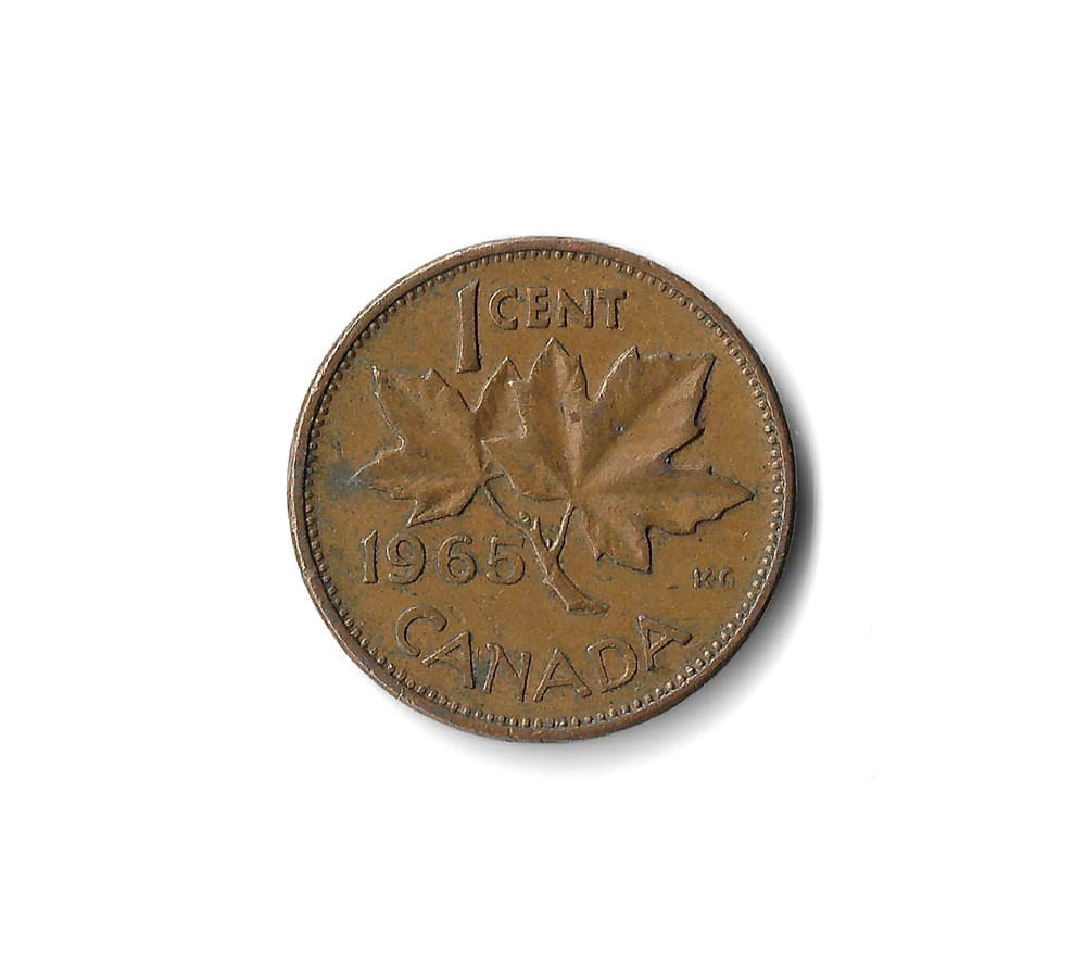 1965 Canada - 1 Cent - 228 - Bronze - 3.2g