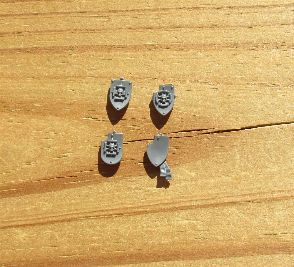 40K Space Marines Terminators Chest/Tilt Shields Bits 4 Bitz 2023 NEW