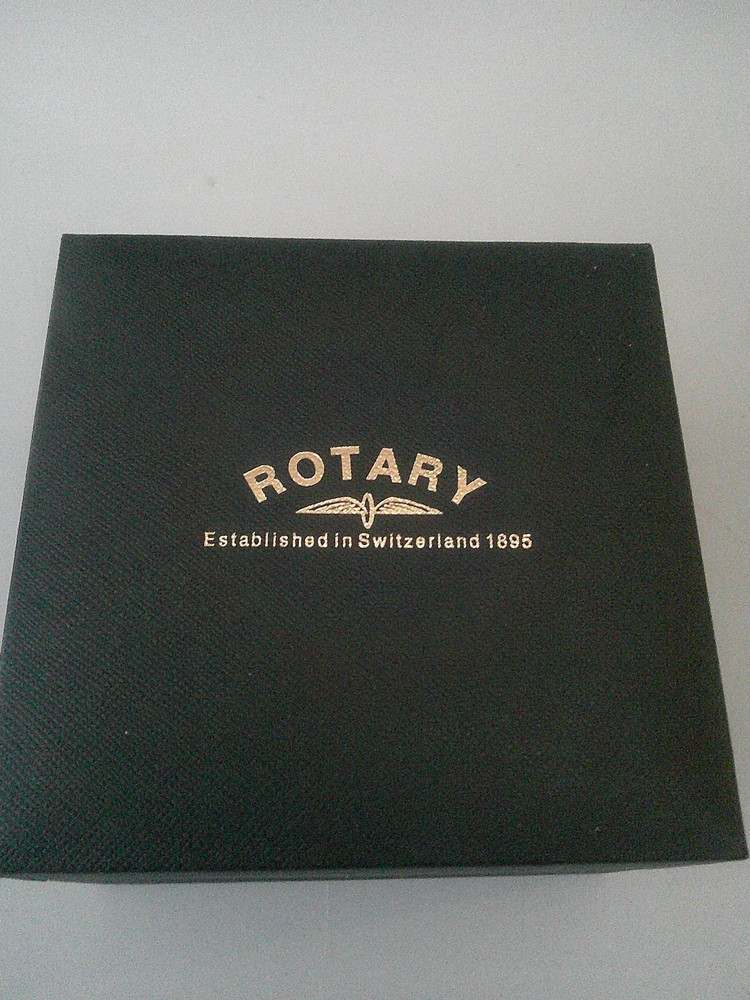 EMPTY ROTARY WATCH BOX