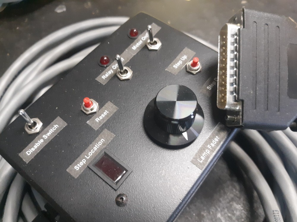 MANUAL EFX CONTROLLER CUSTOM BUILT STEP LAMP RELAY MOTOR