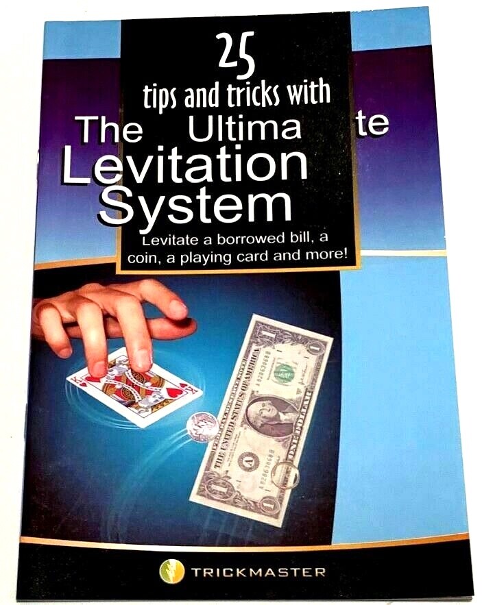 LEVITATION SYSTEM BOOK 25 Floating Magic Tricks Thread BOOKLET ONLY Magician