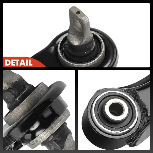 2 x Rear Lower Forward Control Arm, with Bushing, Compatible with Mitsubishi