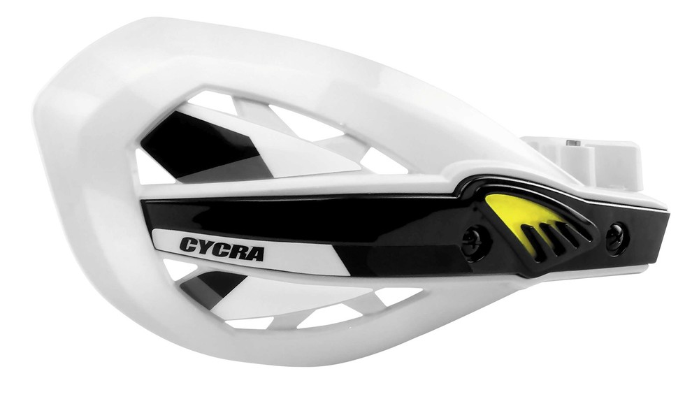 Cycra Eclipse Perch Mount Handshield Kit - White - 1CYC-0336-42