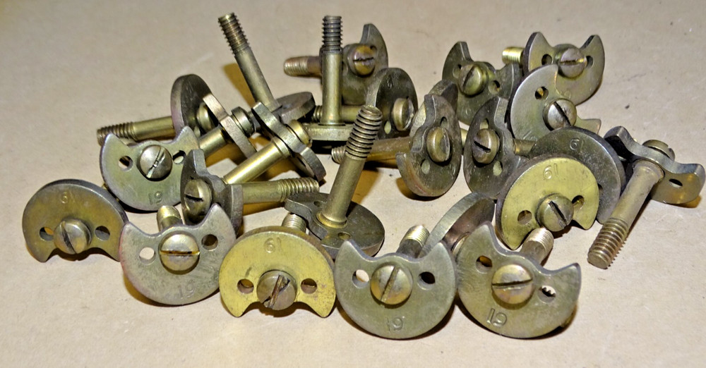 25 Western Electric Switchboard Hold Down Bolts with Washers