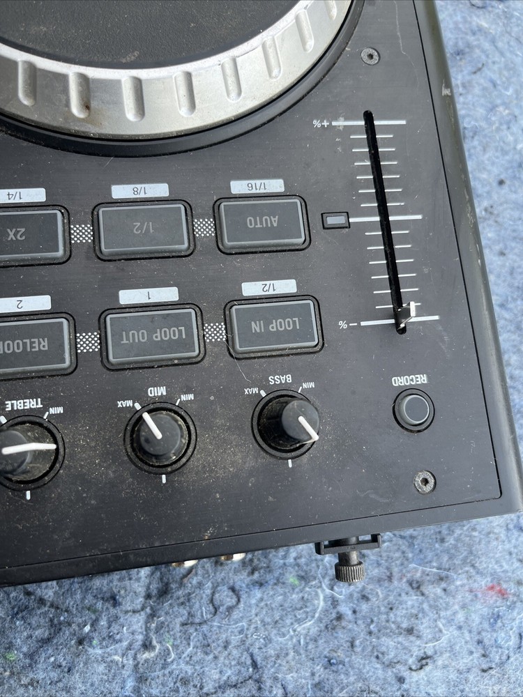 Numark IDJ PRO controller W/Case (Missing Power Cord) Parts only ,UNTESTED