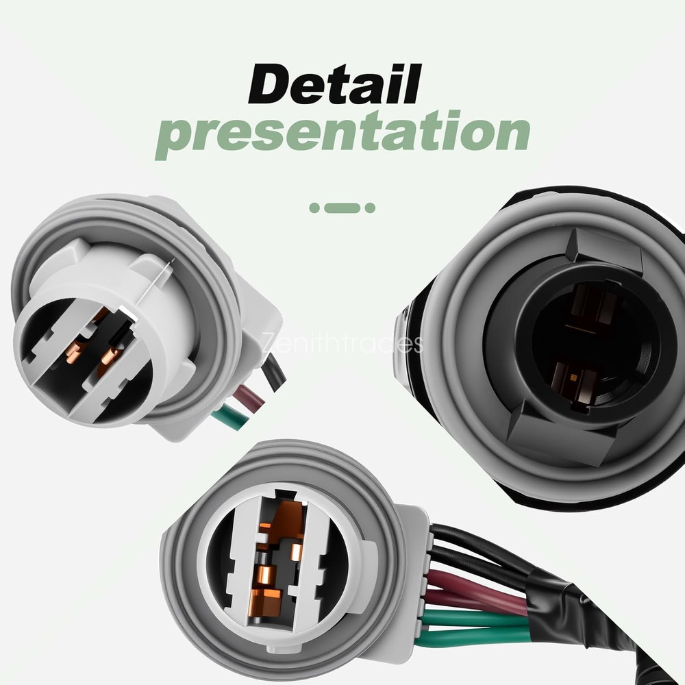 LH Side Tail Light Harness Wire & Socket For 2014-2015 Sierra 1500