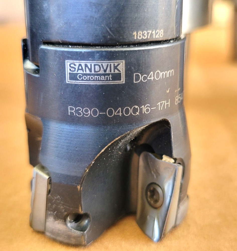 KENNAMETAL ERICKSON & SANDVIK HSK63 HOLDERS W/TOOLING (9) PCS.