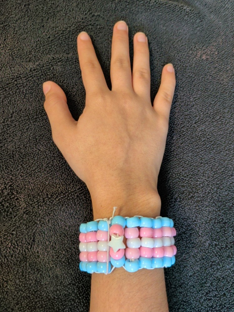 Kandi ladder Cuff Trans
