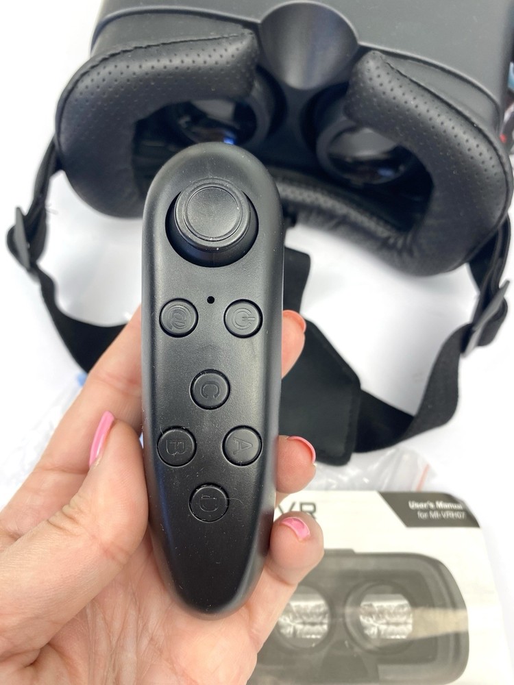 EVO Virtual Reality Smartphone VR Headset Starter Kit 360 Degrees Bluetooth