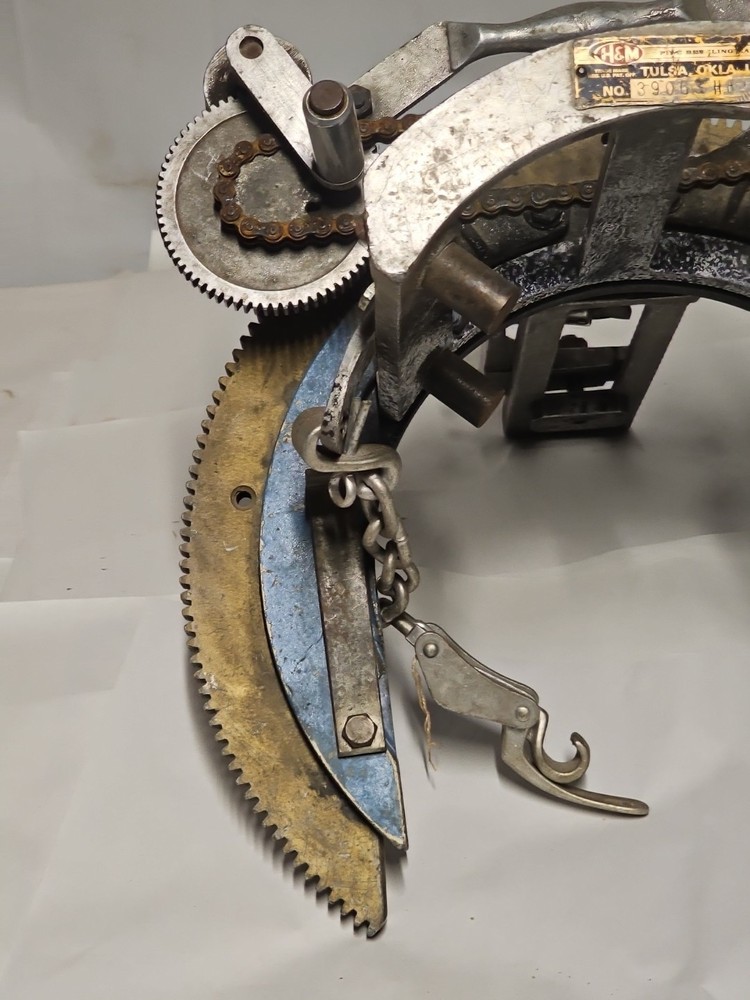 H&M Pipe Beveler Beveling Machine H-8 Welder Cutter Tool Attachment