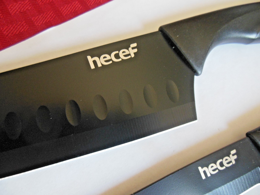 Hecef * 3pc set *NON STICK coated Black * Free Shipping