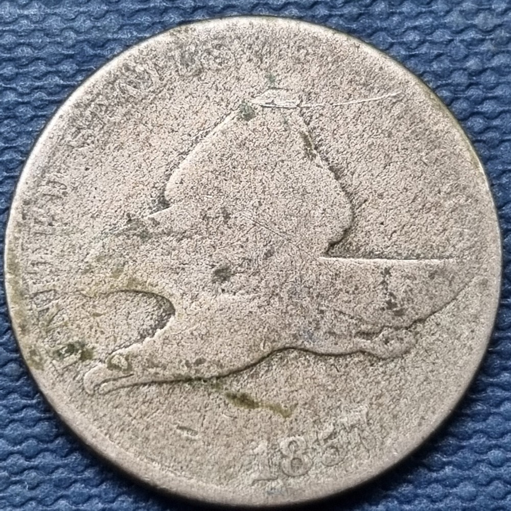 1857 Flying Eagle Cent 1c Circulated #76922