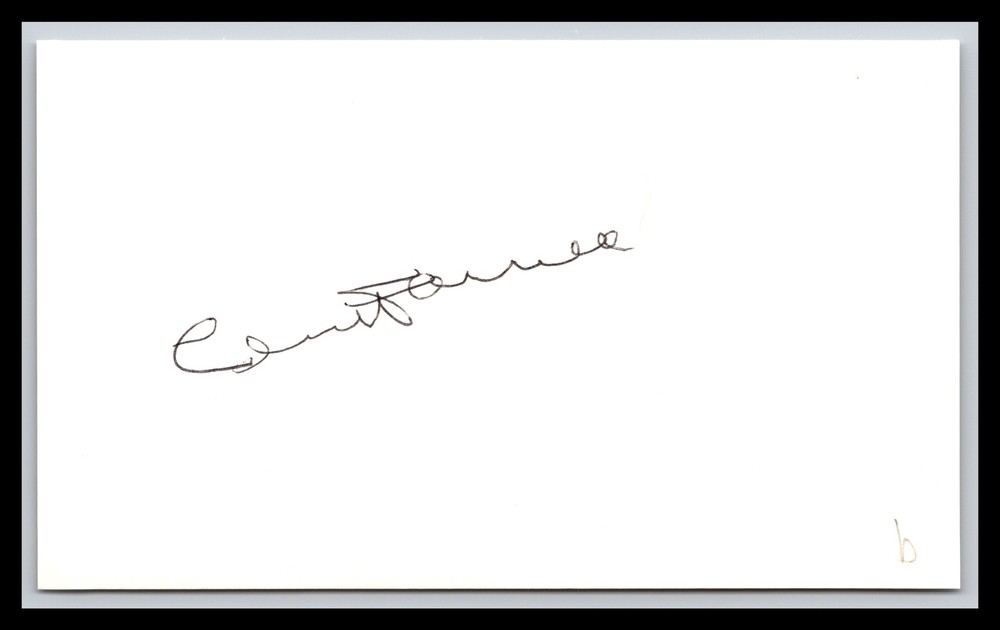 Charles Farrell - Actor - 3x5 Card - Signed / Autograph (b)