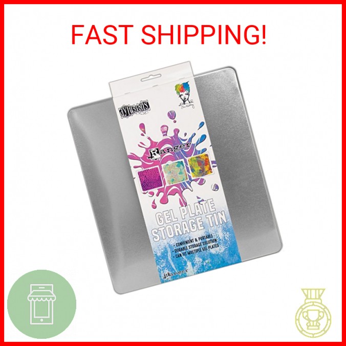 Ranger Gel Press Storage Tin, Multicolor