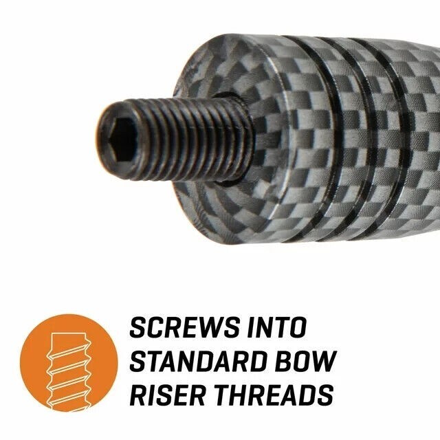 Titan Archery Bow Stabilizer Screws Into Standard Bow Riser Threads