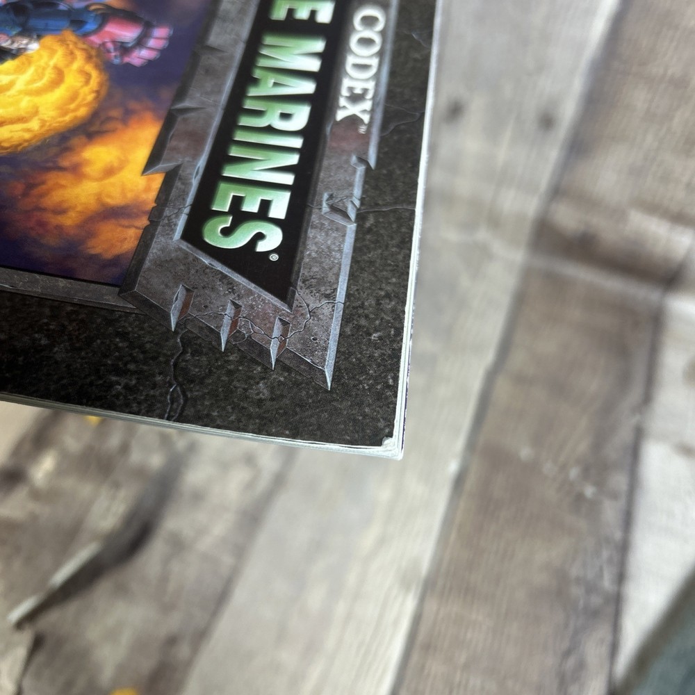 1998 Codex Space Marines Warhammer 40K Games Workshop Trade Paperback Book VGC