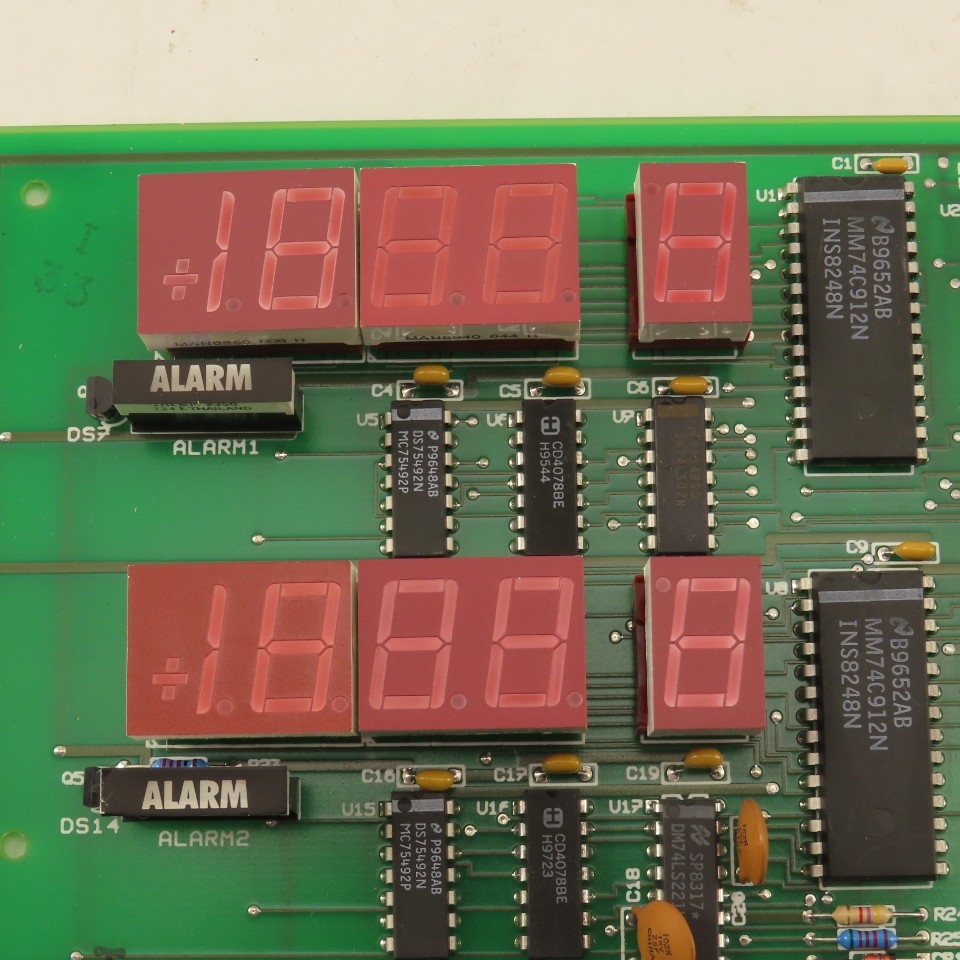 General Eastern D 4006 2770 Hygrometer M2 Display Circuit Board