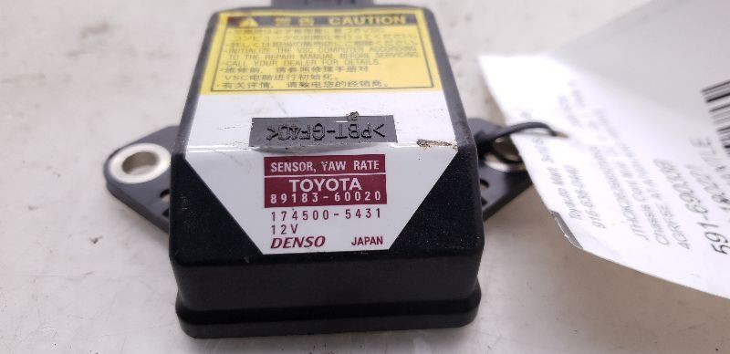 06-08 LEXUS IS250 YAW RATE CONTROL MODULE ECM ASSEMBLY
