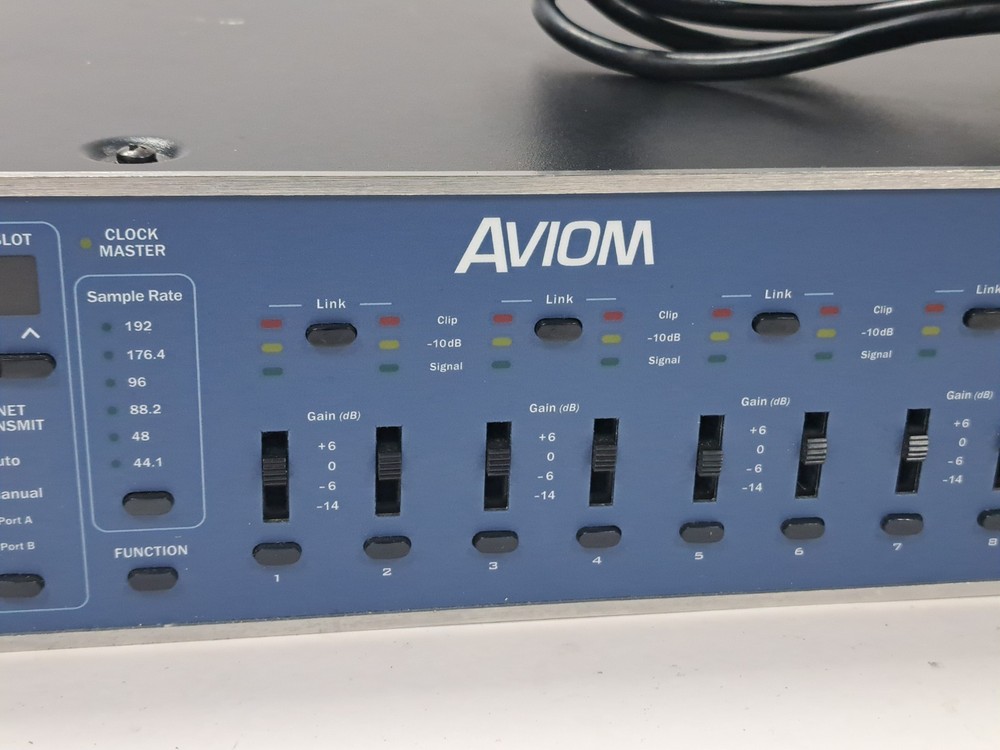 Aviom 6416i A Net Line level Input Module