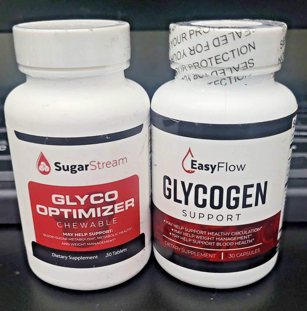 GLYCOGEN SUPPORT BLOOD & CONTROL WEIGHT & GLYCO OPTIMIZER 2 PACKS 60 TABLET/CAPS