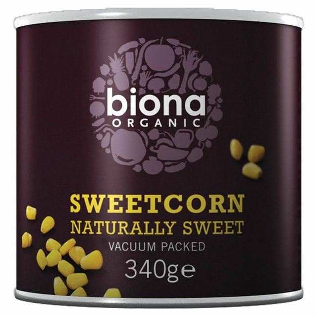 Biona Organic Sweetcorn - no added sugar - 340g