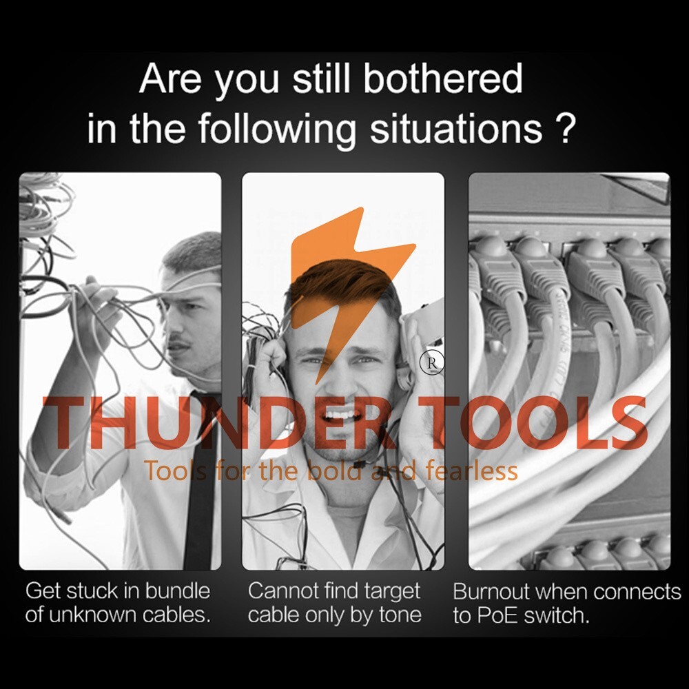 Thunder Tools NOYAFA Multi-functional LCD Network Cable Tester High