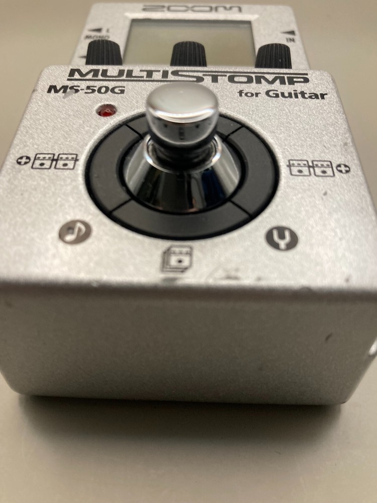 Zoom MS-50G MultiStomp Multi-Effects Guitar Effect Pedal Tested Work from Japan