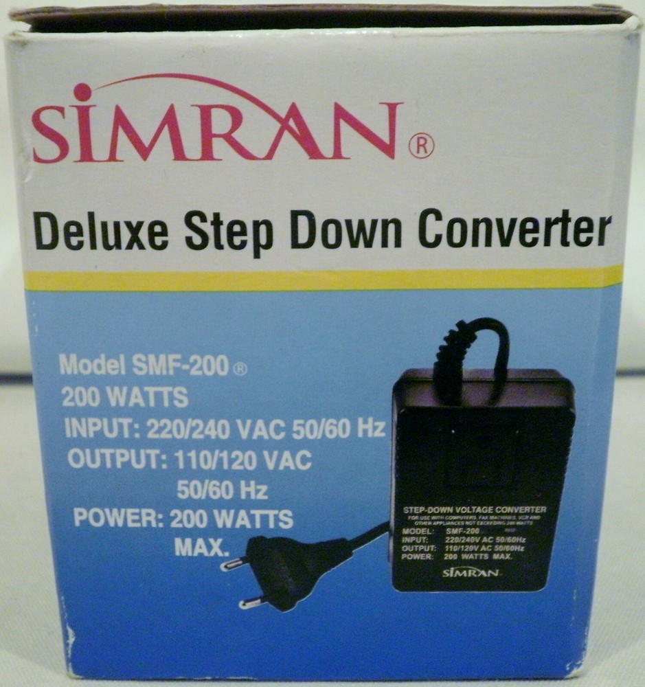 Simran Deluxe Step Down Converter Model SMF-200